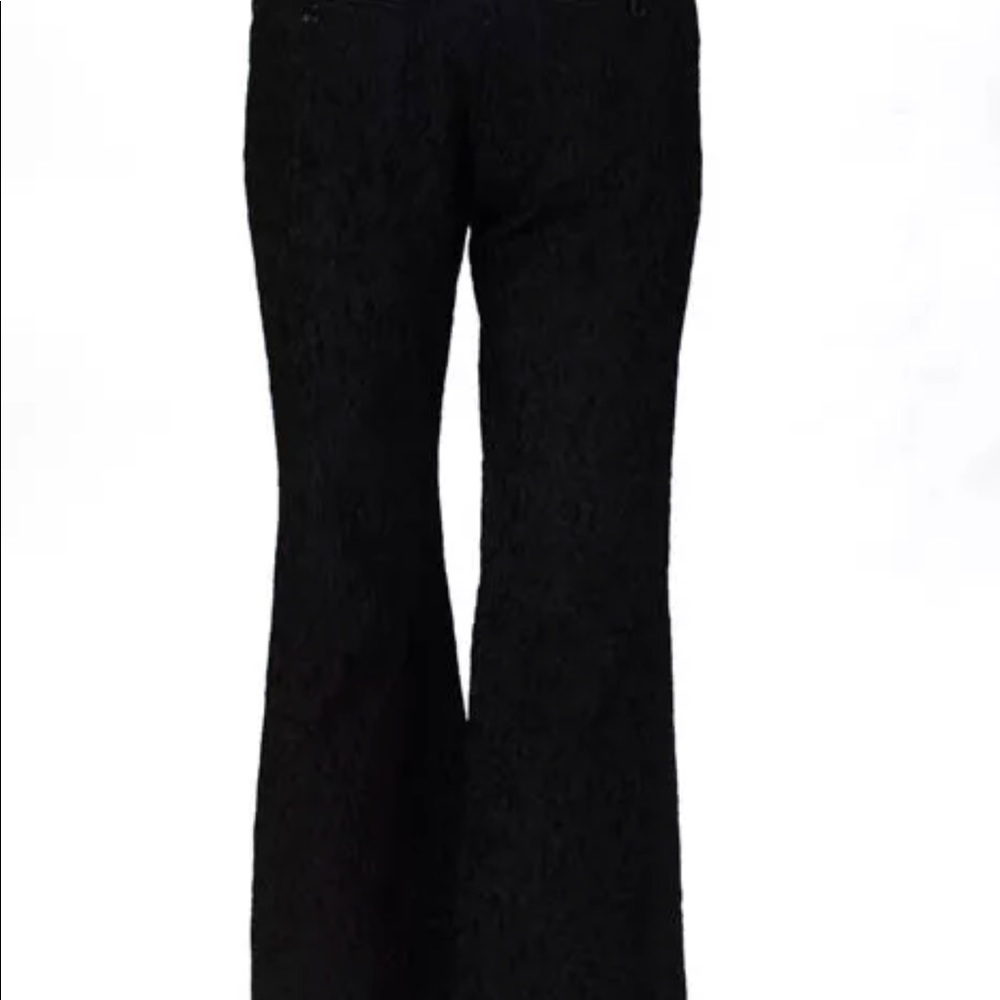 Dolce &Gabbana metallic black textured pants 38 - Picture 5 of 6